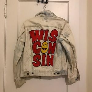 University of Wisconsin Jean Jacket